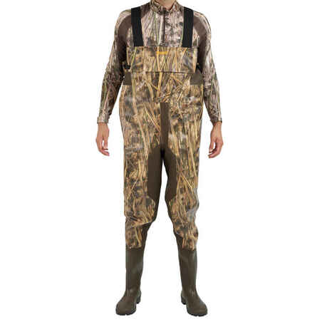 520 hunting waders with wetlands camouflage