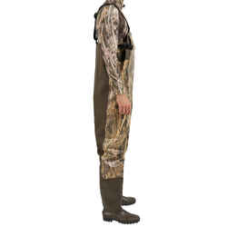 520 hunting waders with wetlands camouflage