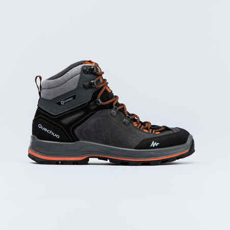 Men's Crosscontact High-Top Waterproof Leather Boot Ontrail 100