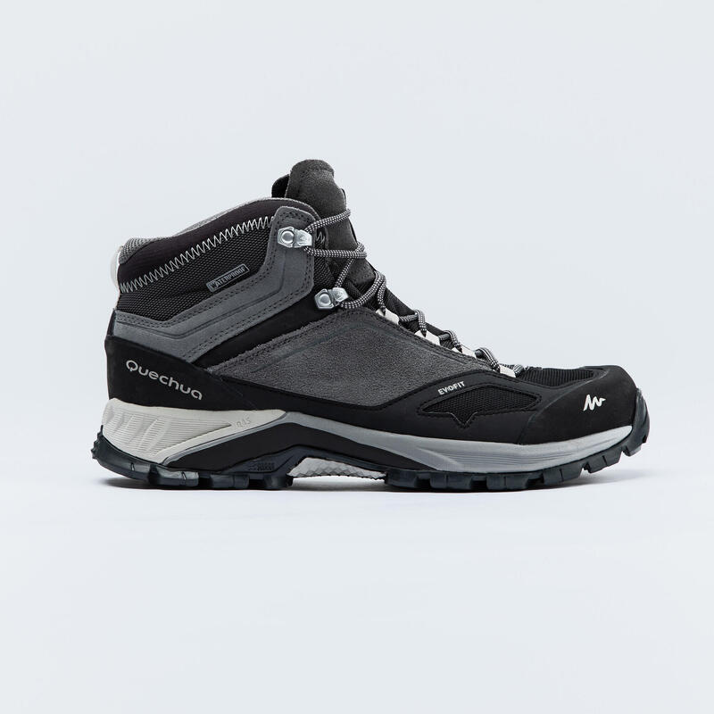 Chaussures imperméables de randonnée montagne - MH500 Mid Gris - Homme