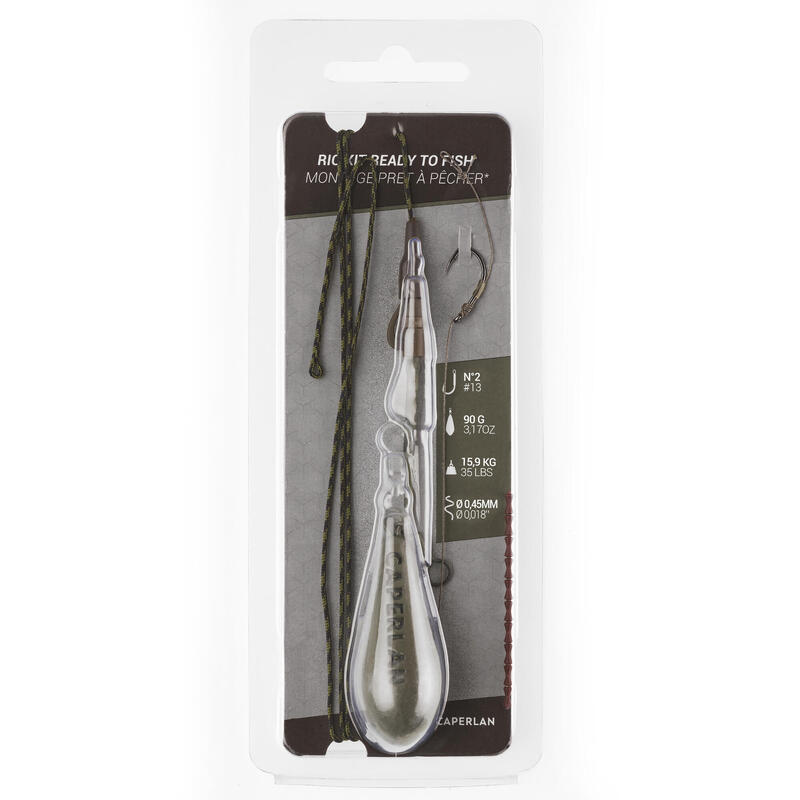 Montagem para a Pesca da Carpa Rig clip ready to fish 90 g H2