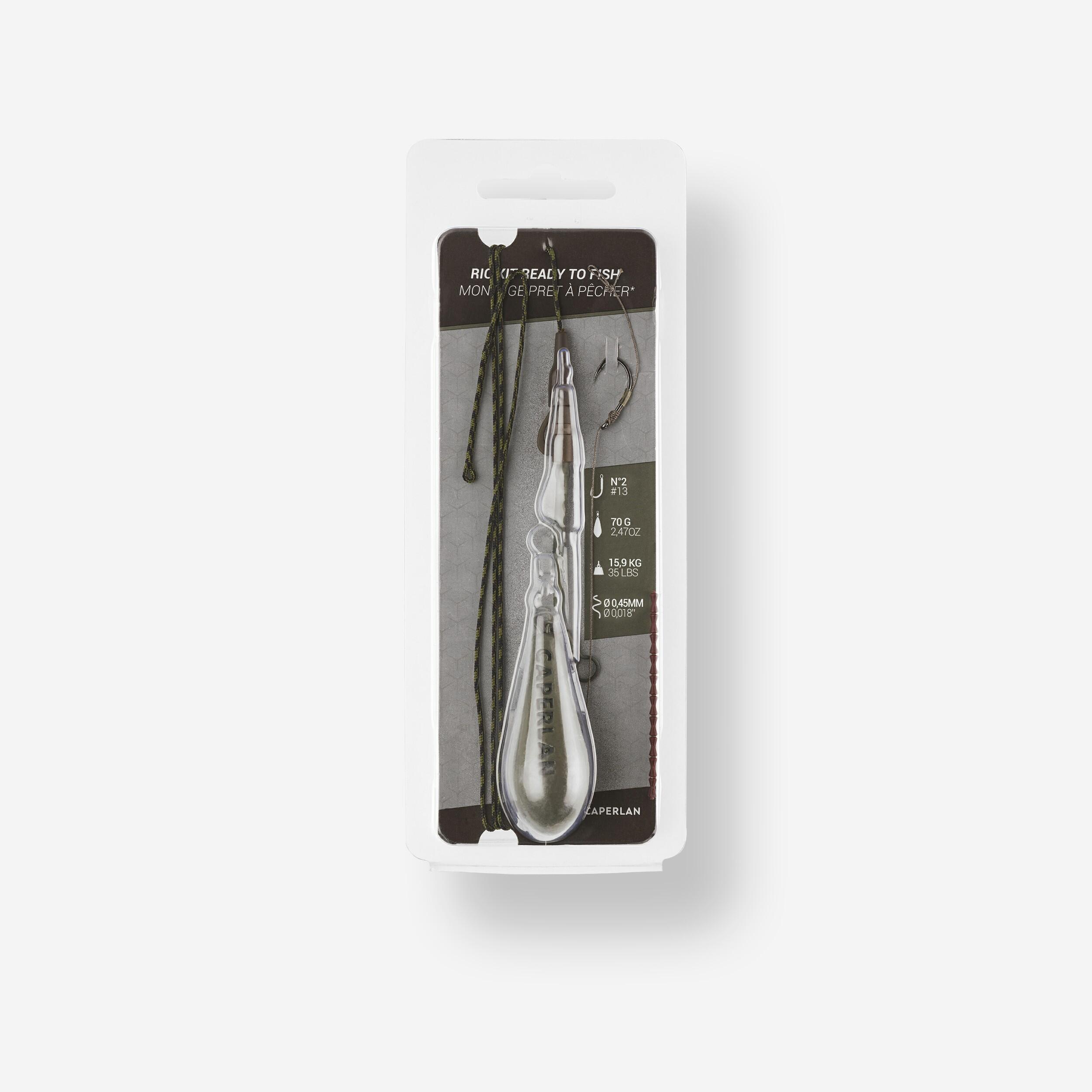 CAPERLAN Montage Rig Clip Ready to Fish 70 g H2 