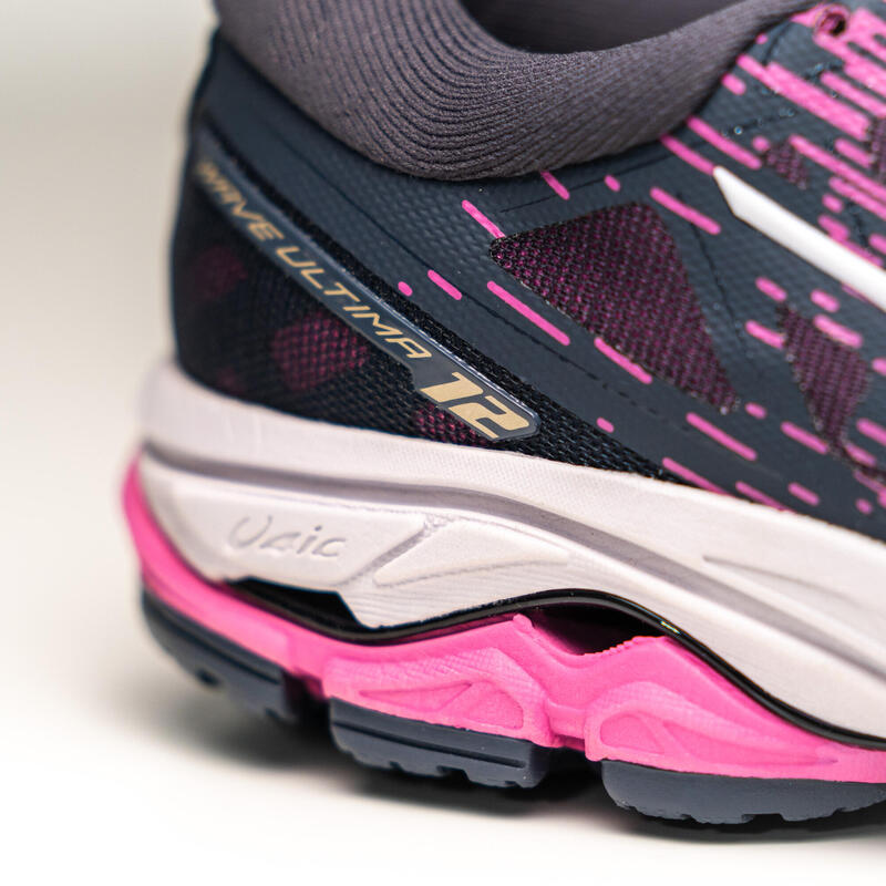 Zapatillas Running Mizuno Wave Ultima 12 Mujer Rosa