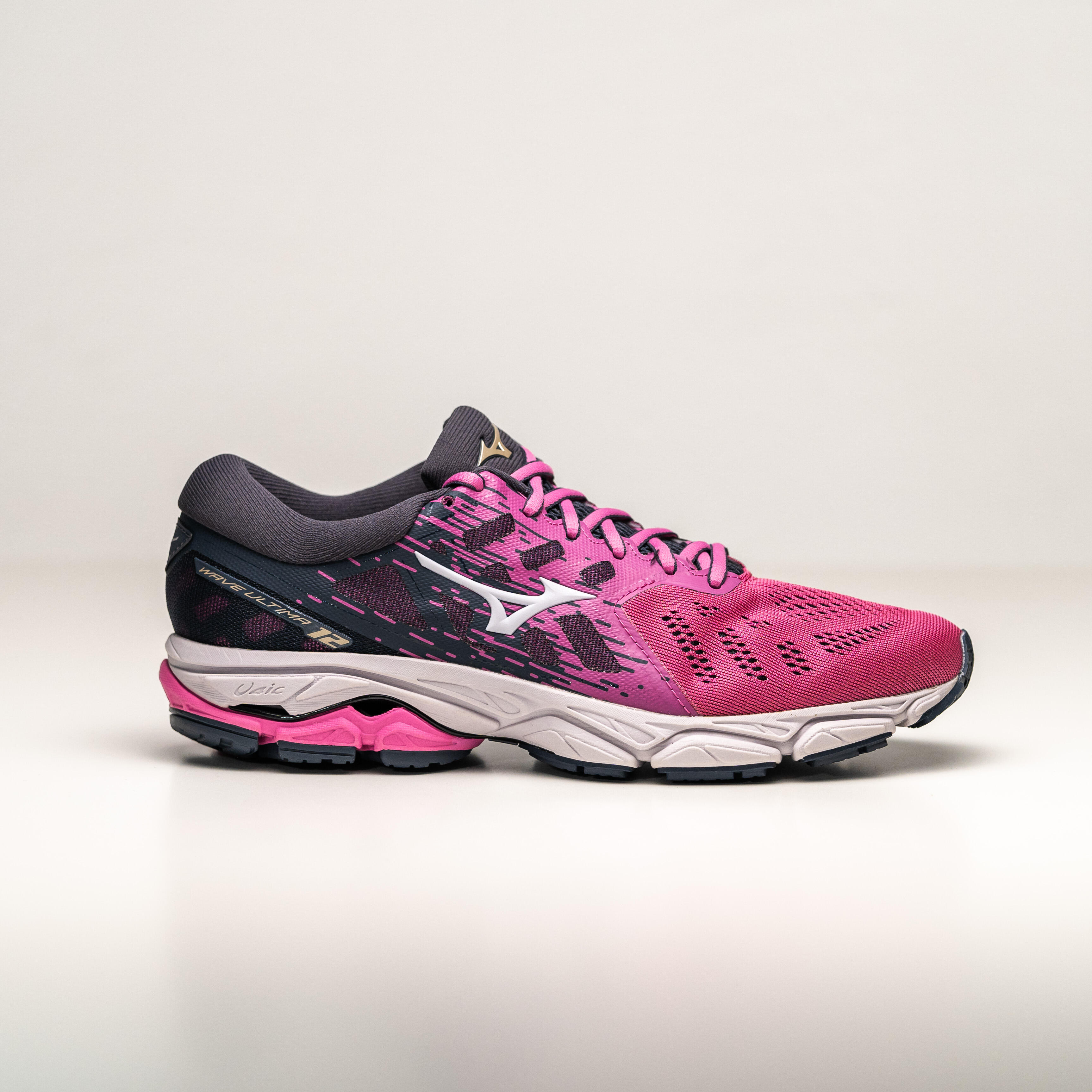 Zapatillas Running Mizuno Wave Ultima 12 Mujer Rosa Decathlon