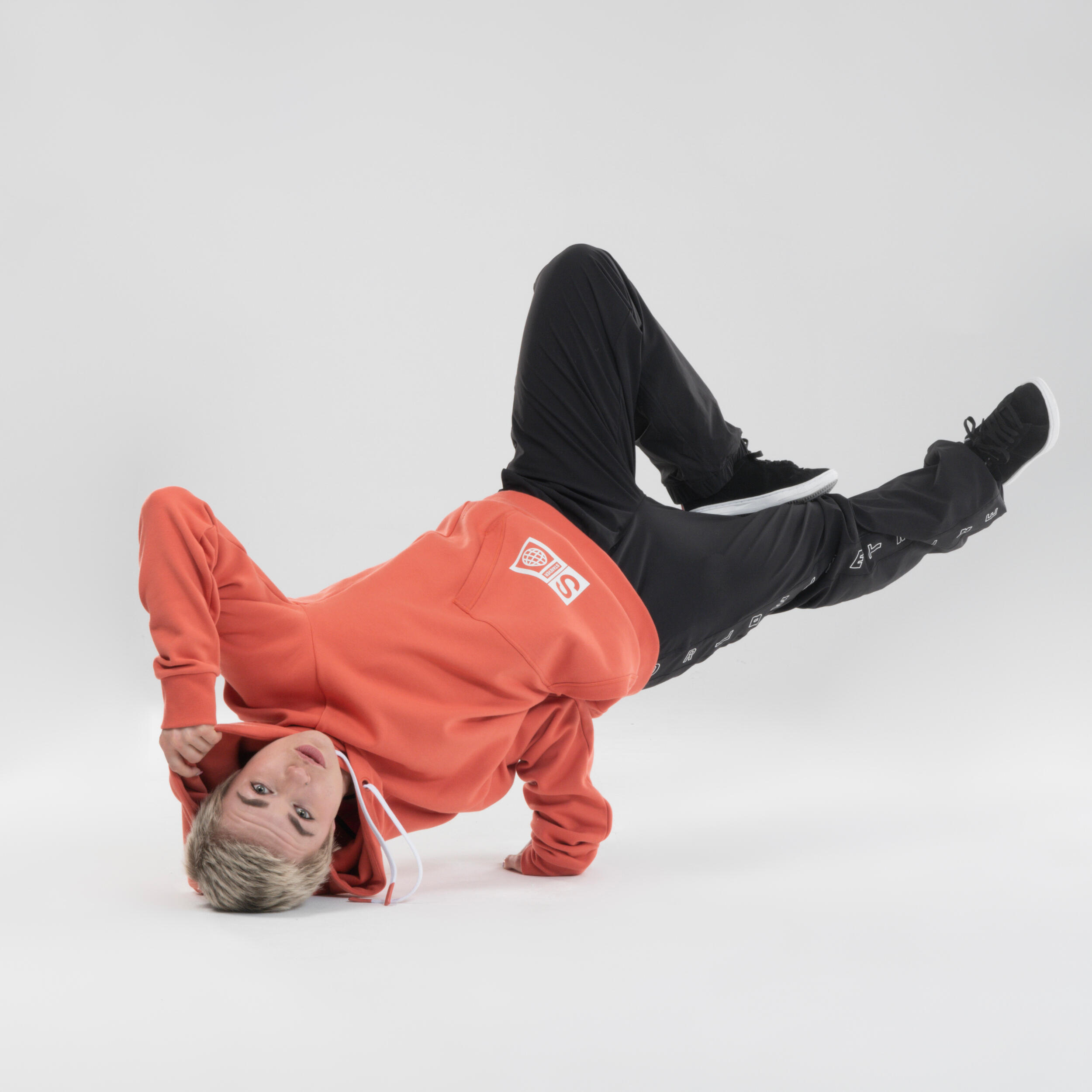 Urban Dance Hooded Sweatshirt - Red 4/9