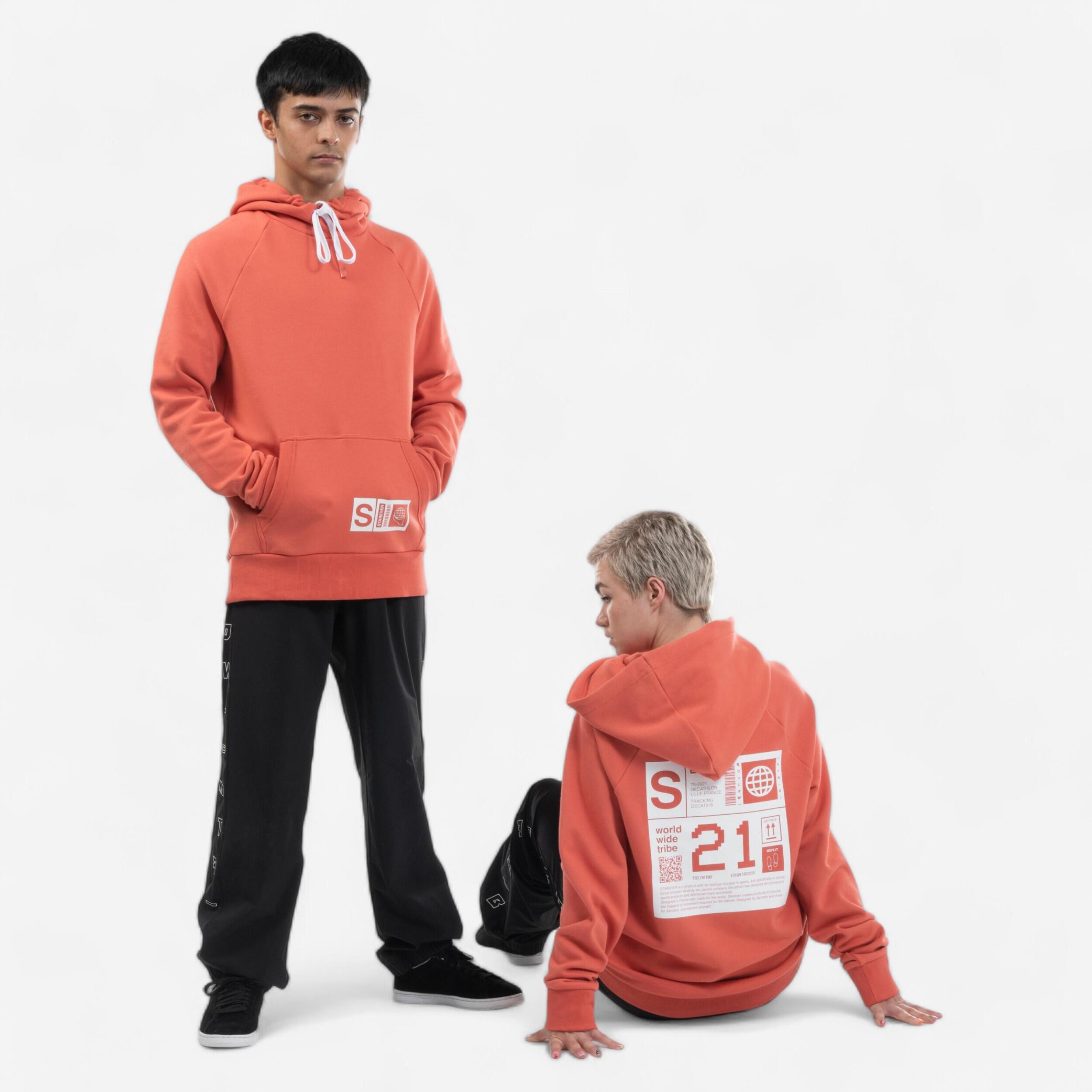 Sweatshirt Urban Dance Kapuze - rot