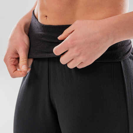 Women's Loose Modern Dance Bottoms - Black