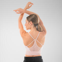 Brassière de danse moderne rose femme
