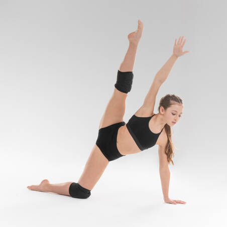 Pelindung Lutut​ Dance Unisex Semua Usia MD Knee Pad 100 - Hitam​​