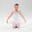 Tutu plateau danse classique blanc fille