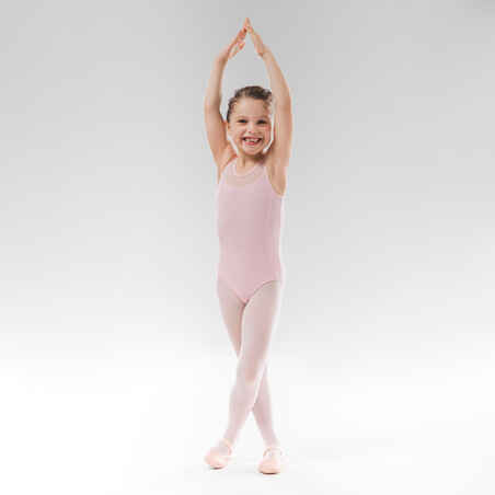 Girls' Ballet Leotard - Pink - Decathlon