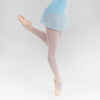 Jupette danse classique rose en voile bleu ciel fille