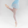 Balletrokje in voile voor meisjes lichtblauw