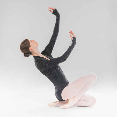 Women's Ballet Wrap Cardigan - Anthracite Grey