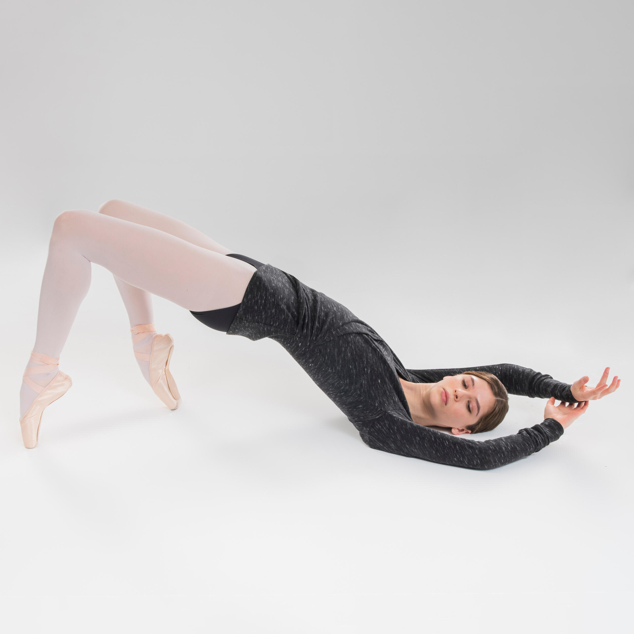 Women's Ballet Wrap Cardigan - Anthracite Grey 4/6