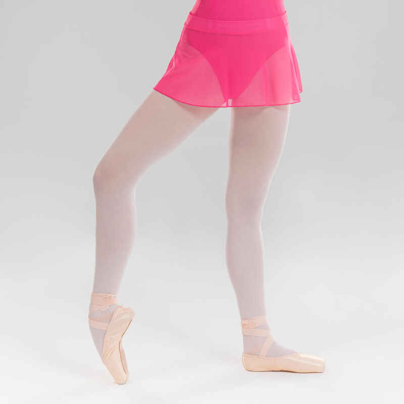 Justaucorps danse classique rose bi-matière fille - DECATHLON El Djazair