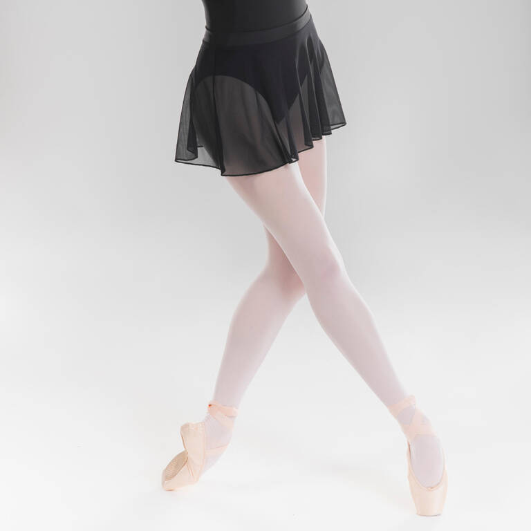 Girls' Voile Ballet Skirt - Black