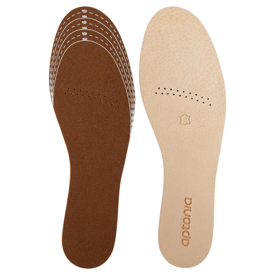 Walk 100 Leather Insoles - Decathlon