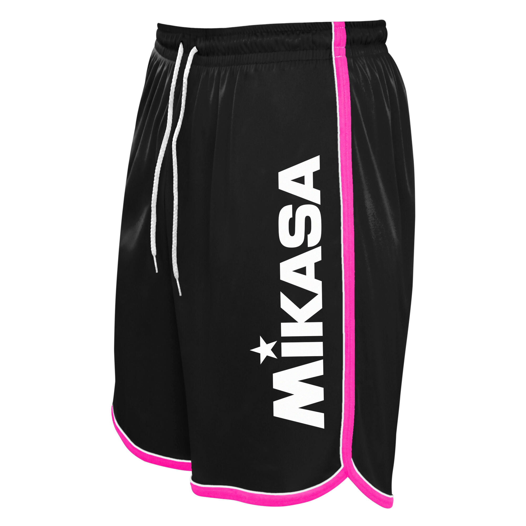 Pantaloncini beach volley Mikasa nero fucsia 2021