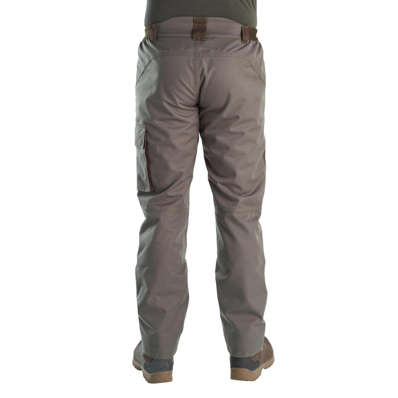 PANTALON CHASSE IMPERMÉABLE CHAUD 500 VERT