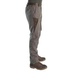 PANTALÓN CAZA SOlognac 500 Hombre IMPERMEABLE CÁLIDO