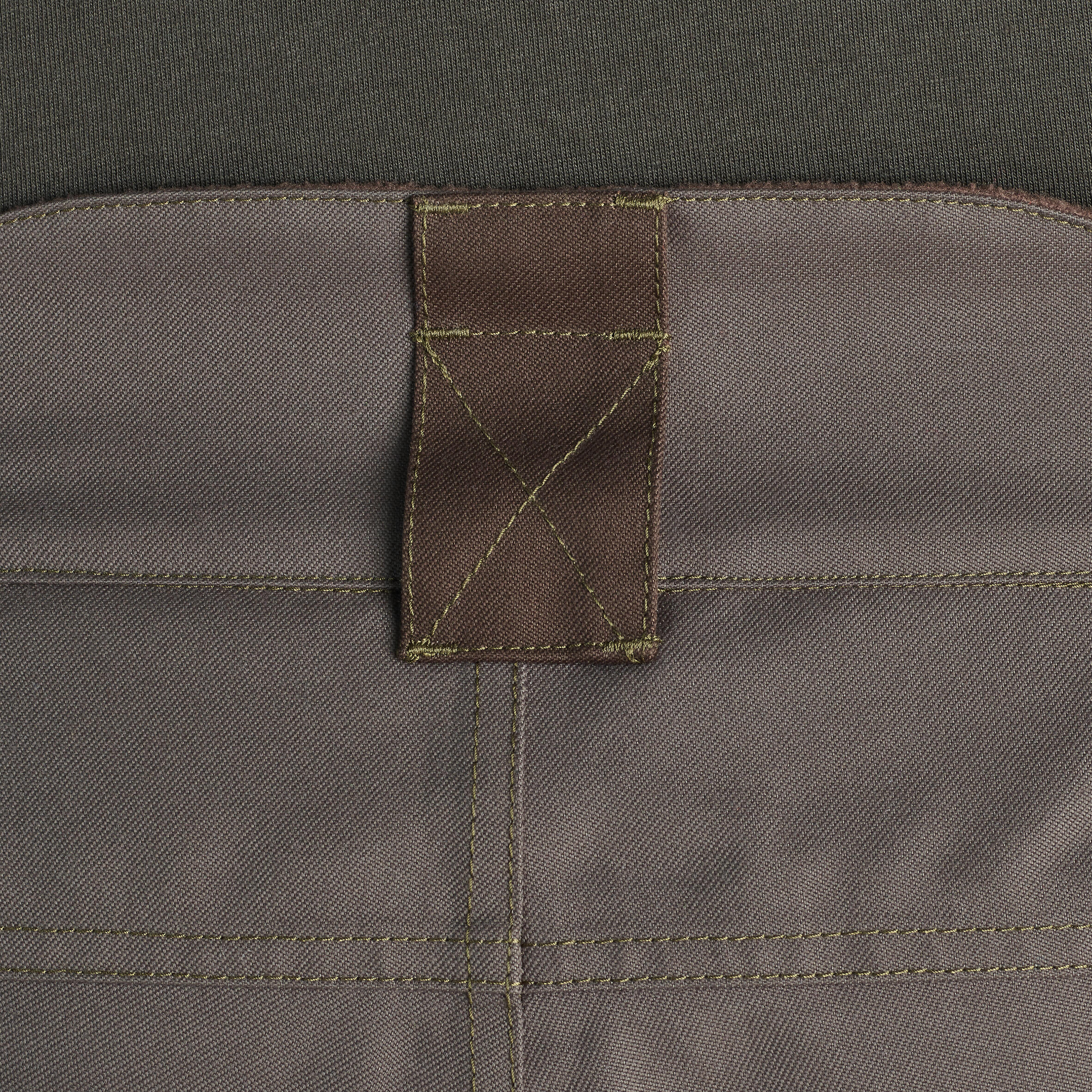Hunting Warm Waterproof Pants - 500 Green - SOLOGNAC