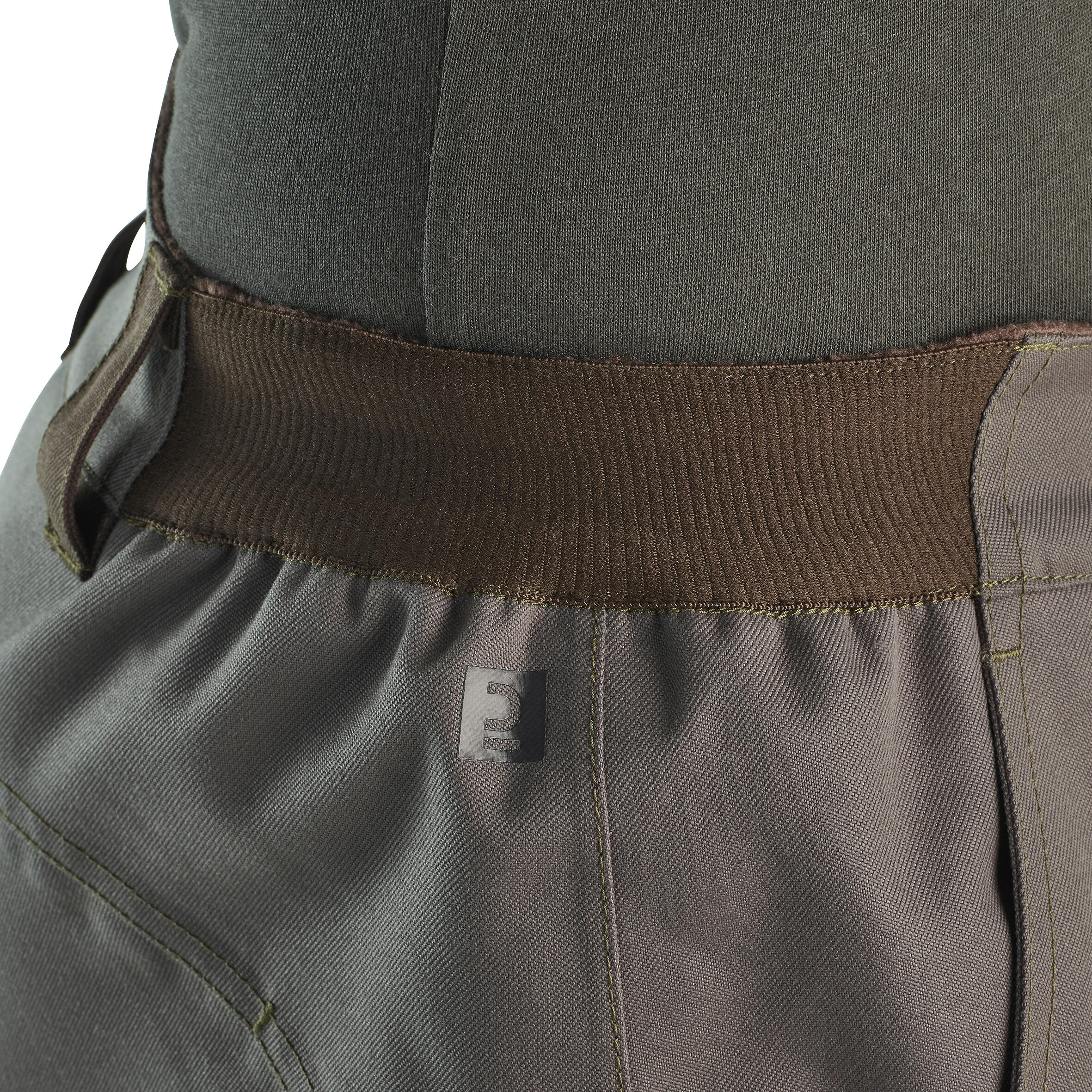 Hunting Warm Waterproof Pants - 500 Green - SOLOGNAC