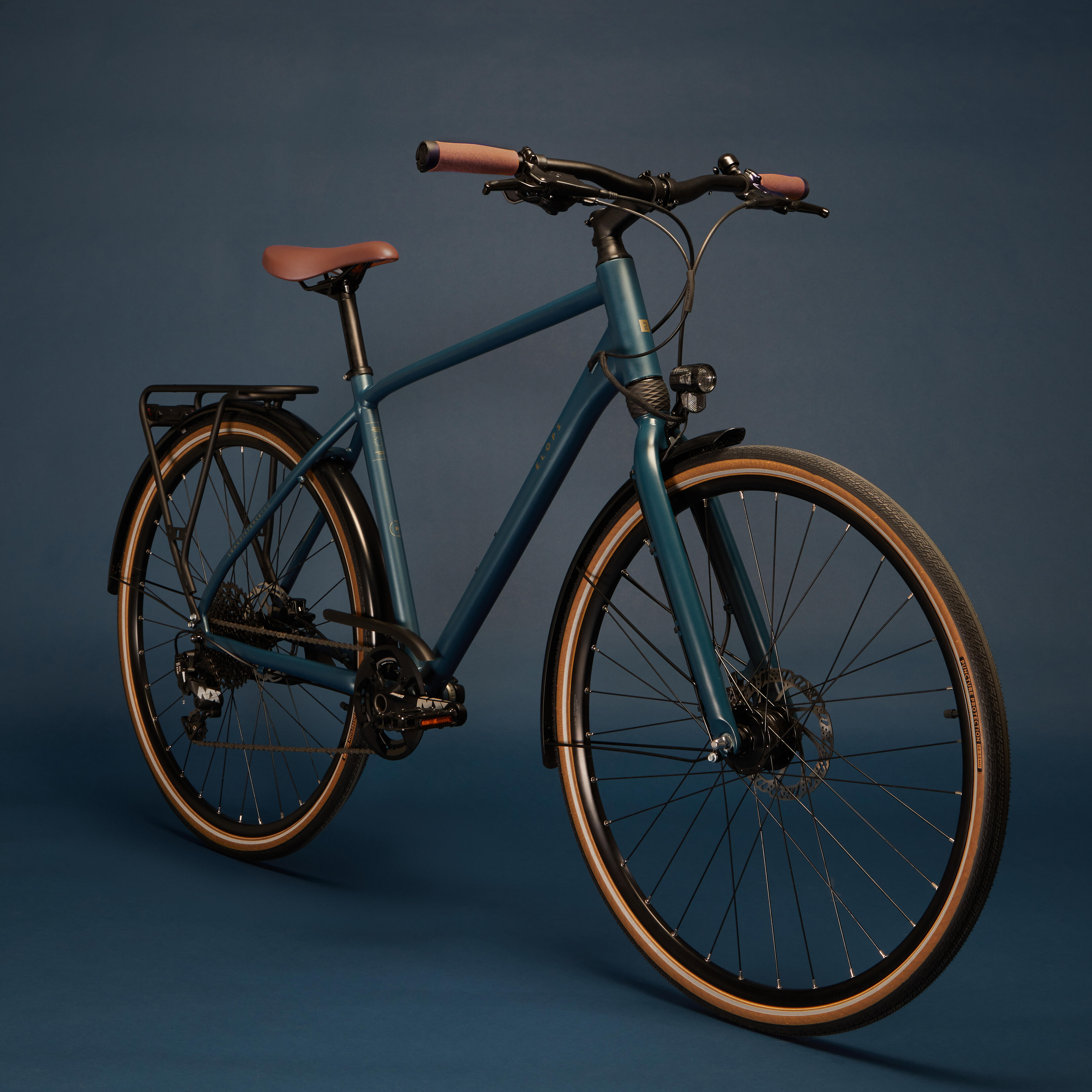 Bici città LD 900 telaio alto ELOPS | DECATHLON