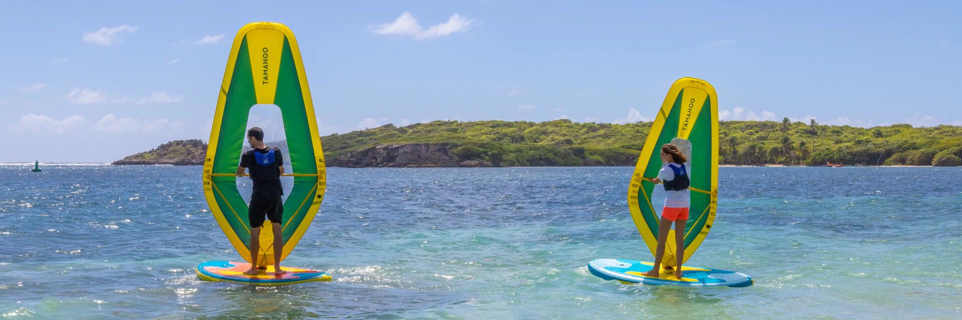 Lerne mit unserer Hilfe das Windsurfen kennen!