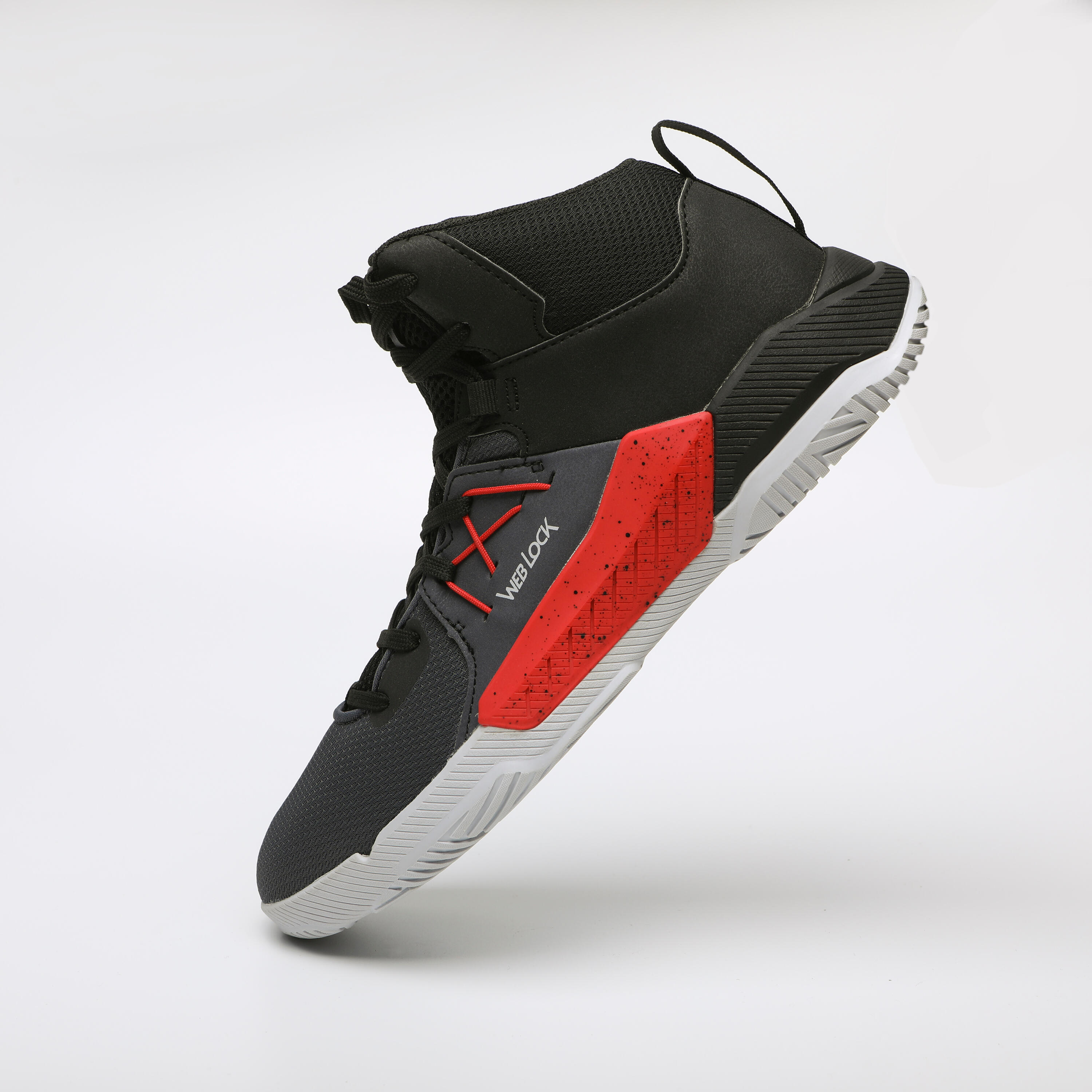 Zapatillas de baloncesto adulto Tarmak Protect 120 negras 6/7
