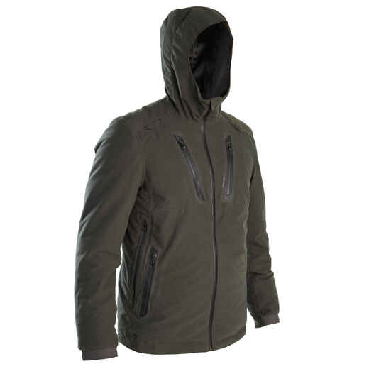 
      Jagd-Regenjacke 900 warm geräuscharm grün 
  