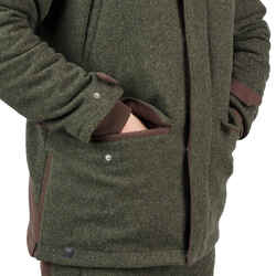 WARM WOOL SILENT HUNTING JACKET 900 - GREEN