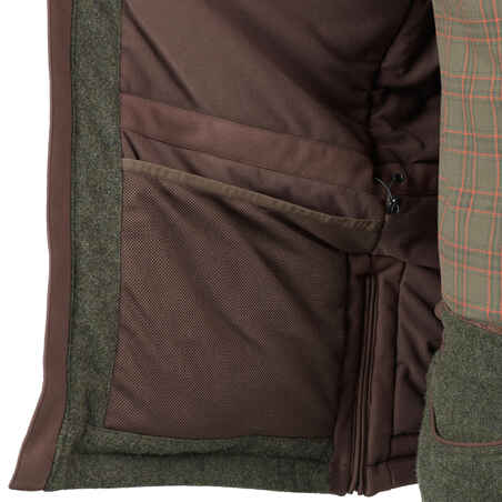 WARM WOOL SILENT HUNTING JACKET 900 - GREEN