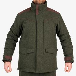 Veste Camouflage Laine Avec Cape - Taille M - Pour Chasse Ou Outdoor
