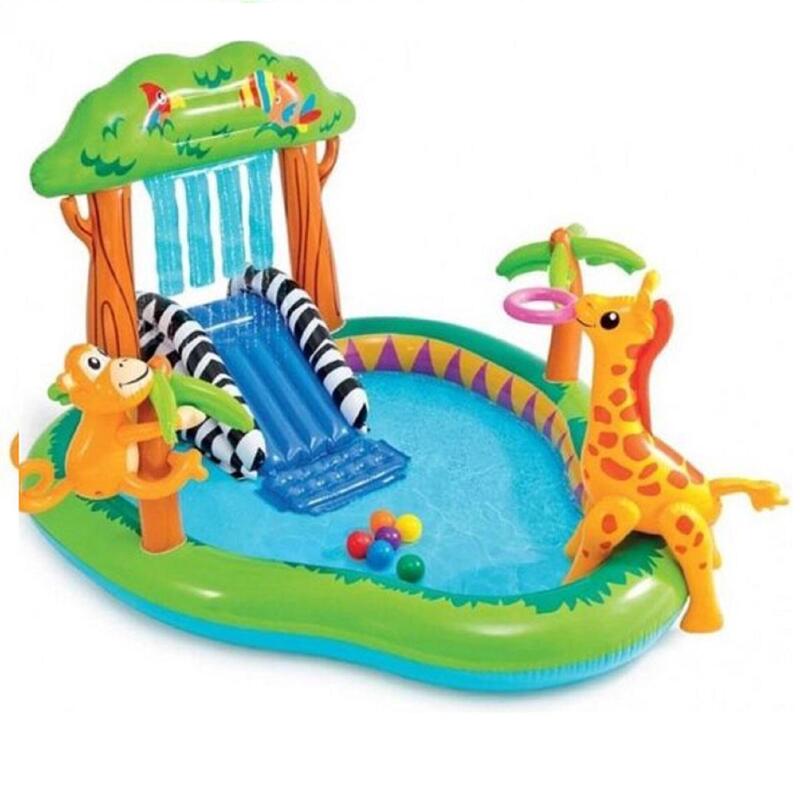 Parc De Jeux Gonflable Avec Toboggan Pour Enfants No Brand Decathlon