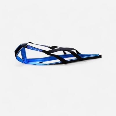 Imbracatura canicross POLAR QUEST azzurro-nero