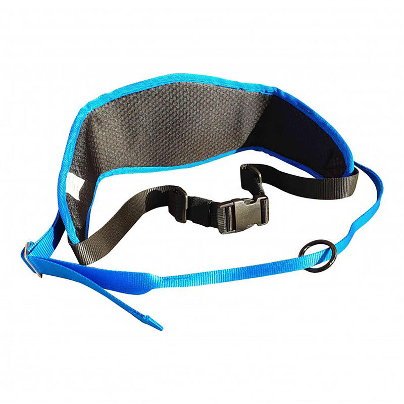 Ceinture canicross/canirandonnée, Inlandsis Trekker, bleu/noir