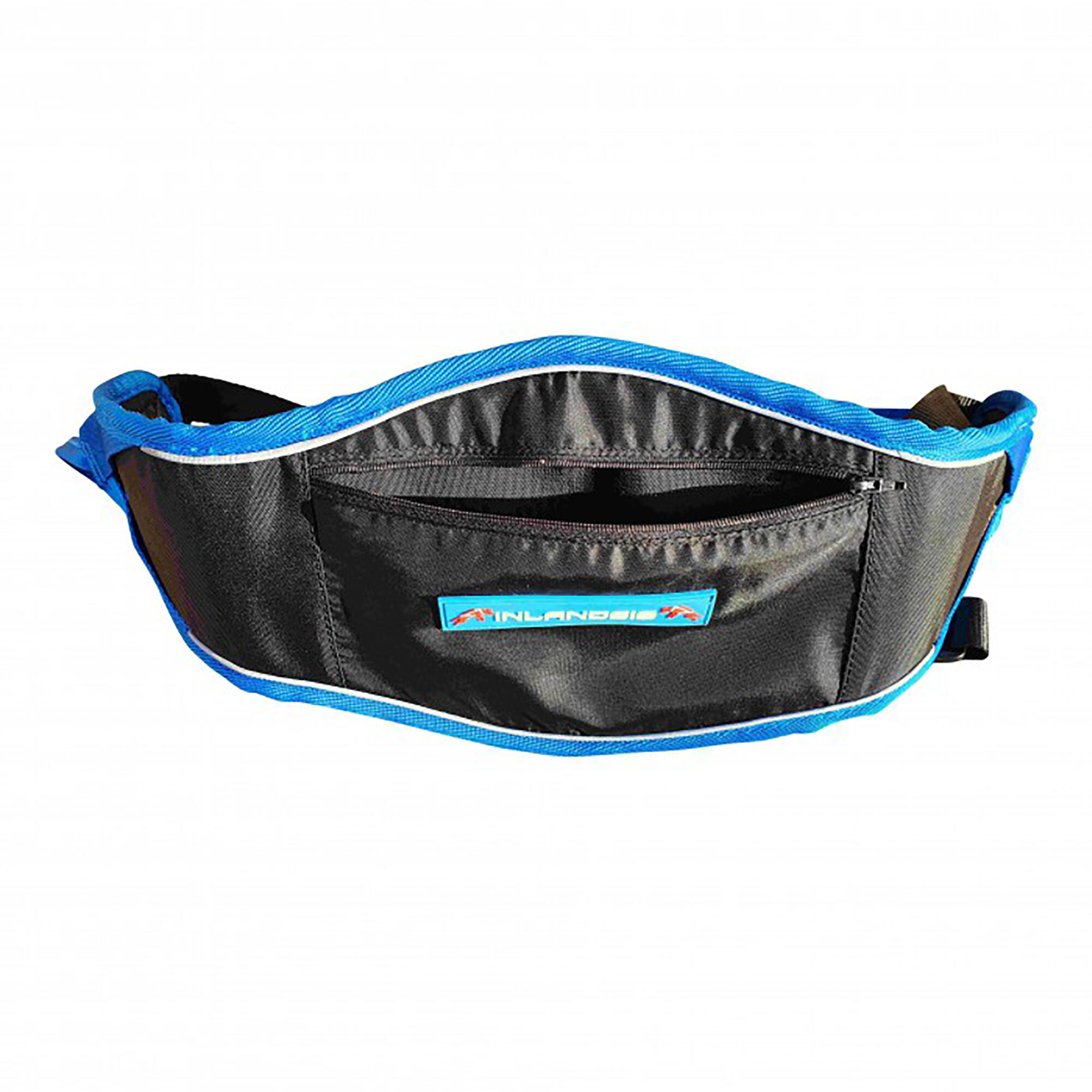 Canicross and dog hiking belt, Trekker, blue and black 3/5
