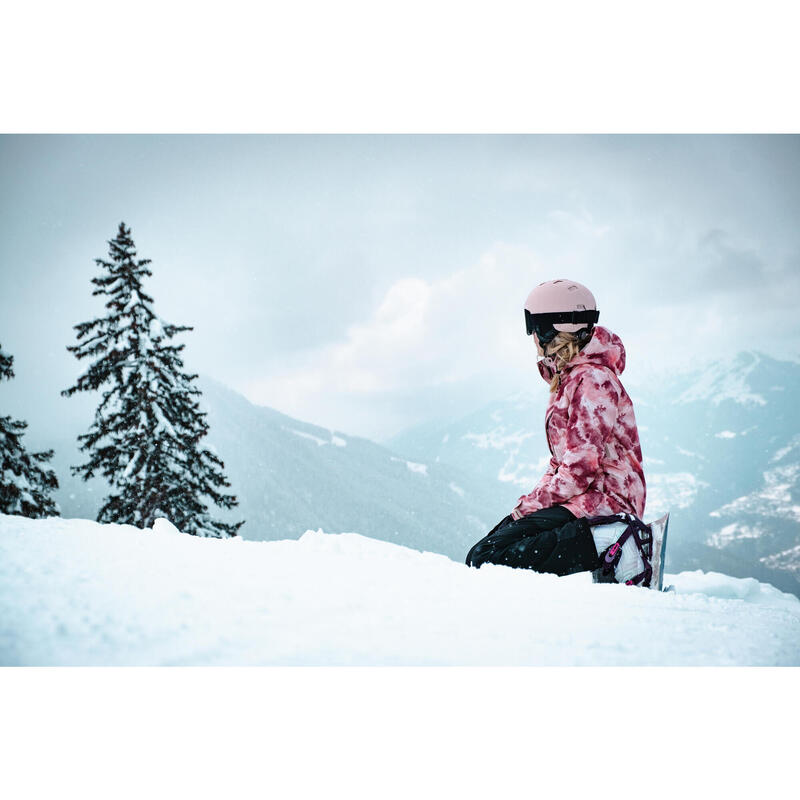 Pantalon ski et pantalon snowboard femme 100 bordeau DREAMSCAPE