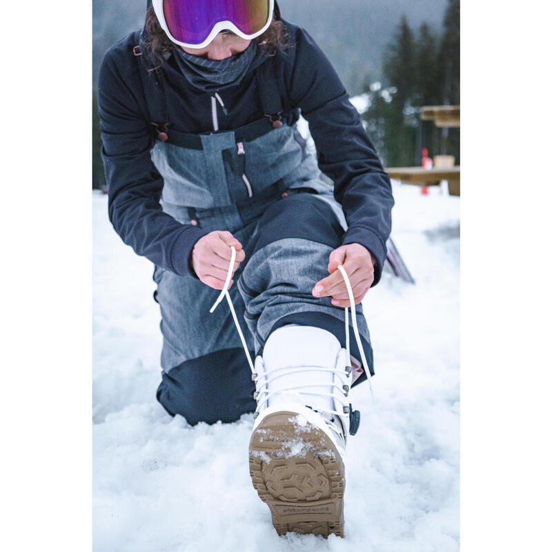 Kadın Snowboard Ayakkabısı - Beyaz - Endzone