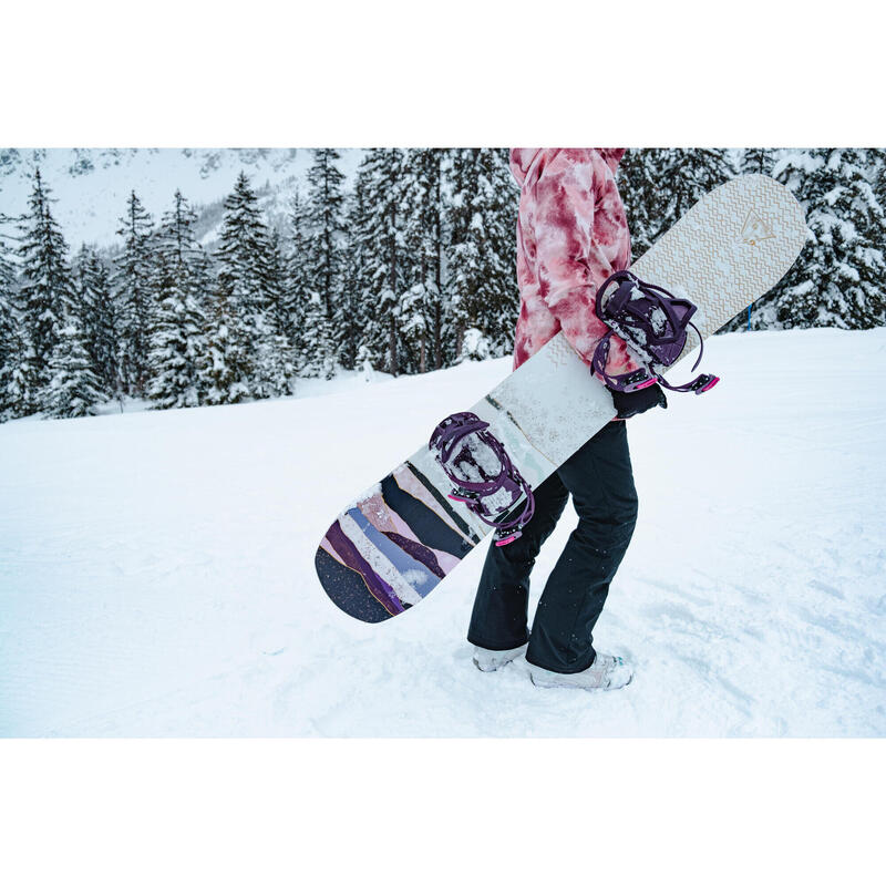 Dámské snowboardové vázání Serenity 100 fialové 