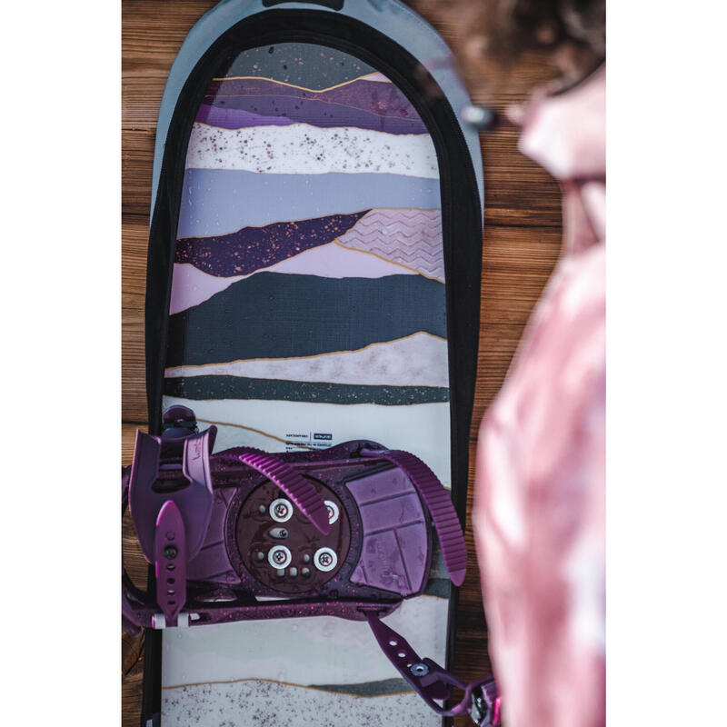 Housse de rangement pour snowboard de taille 142 à 152 cm, noire