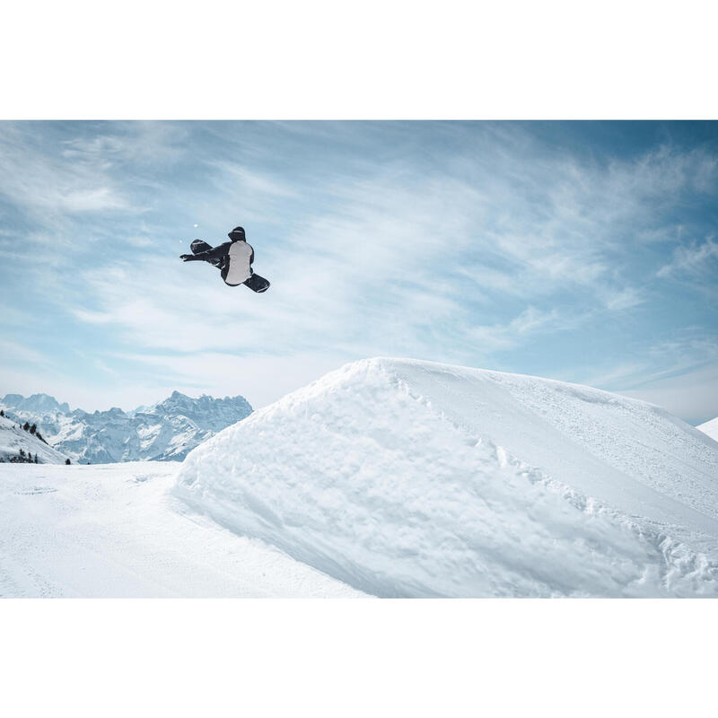 Pánská snowboardová a lyžařská bunda SNB JKT 900 béžová