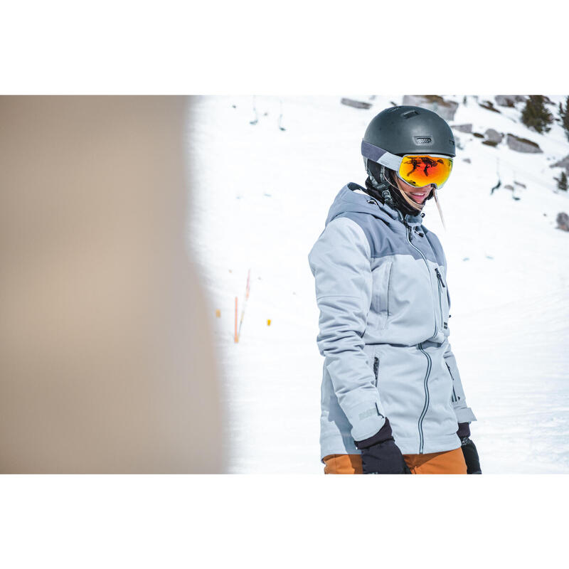 Geacă snowboard/schi SNB 500 Albastru Damă 