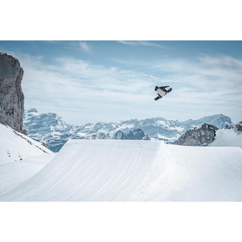 Colete de Proteção Dorsal de BTT, ski e snoowboard Homem DBCK 500 cinzento