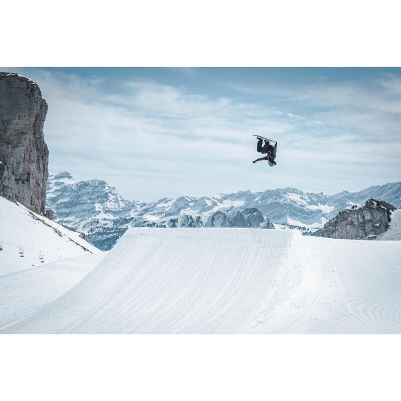 Salopette snowboard uomo SNB BIB900 UP nera