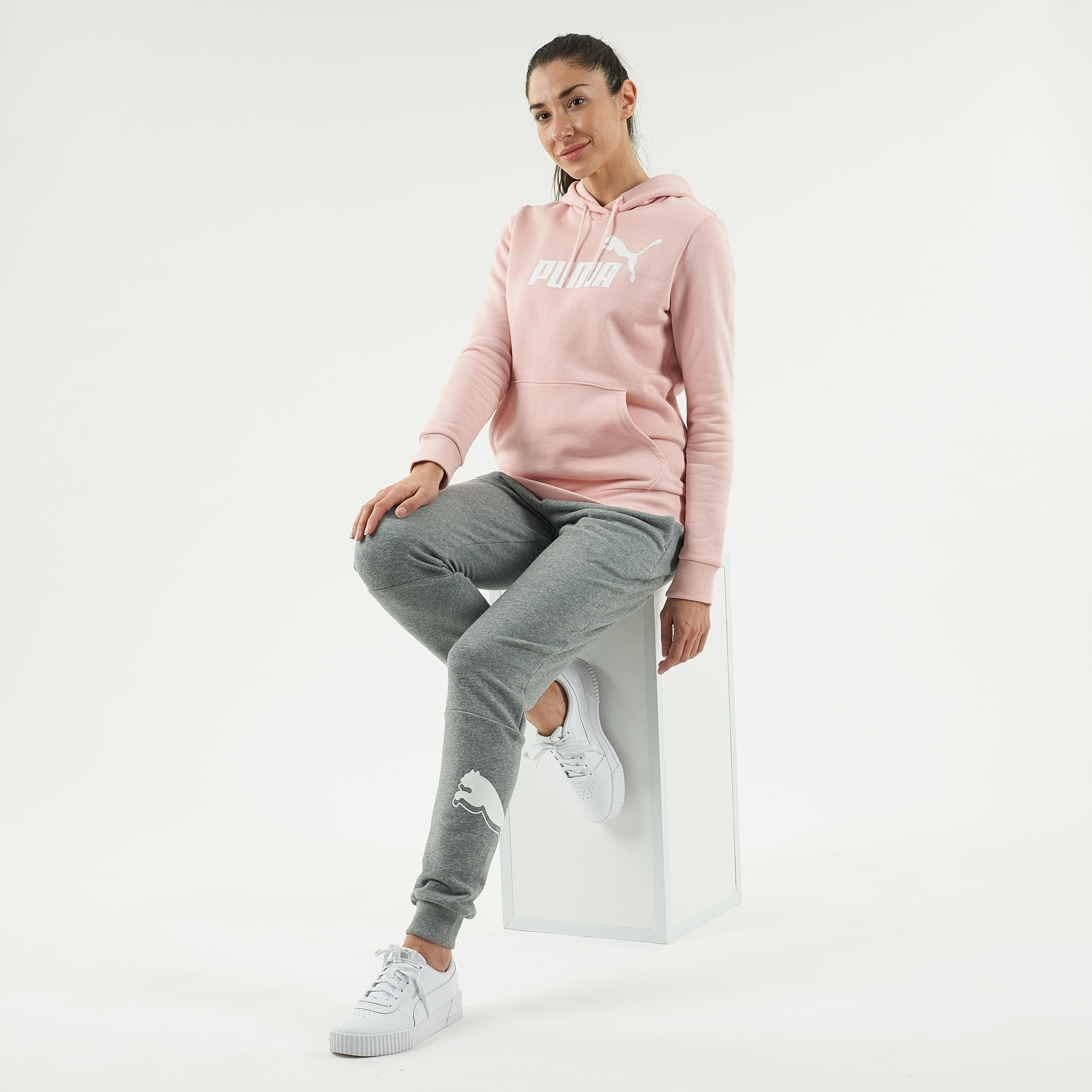 pull puma femme rose