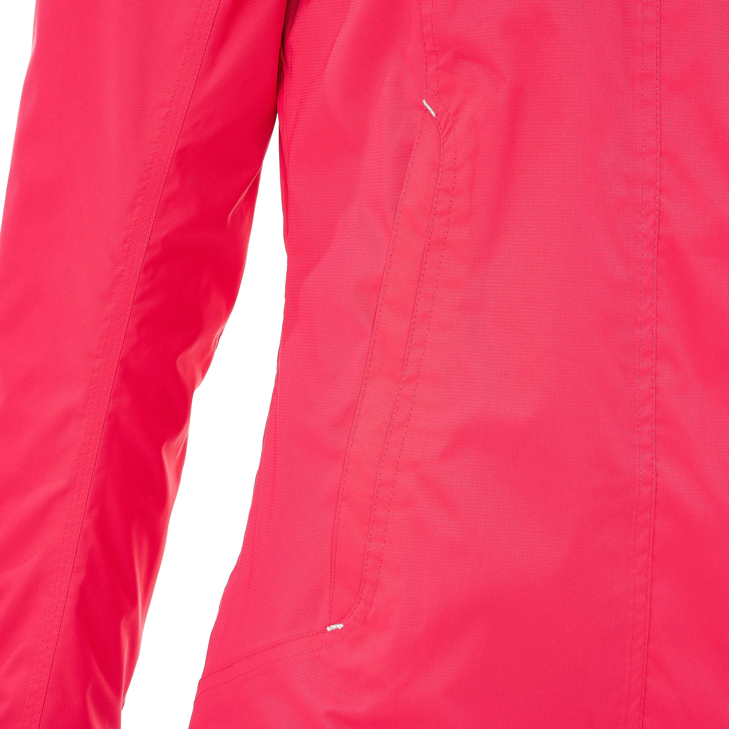Arpenaz 300 women's waterproof walking rain jacket - Raspberry pink 12/18