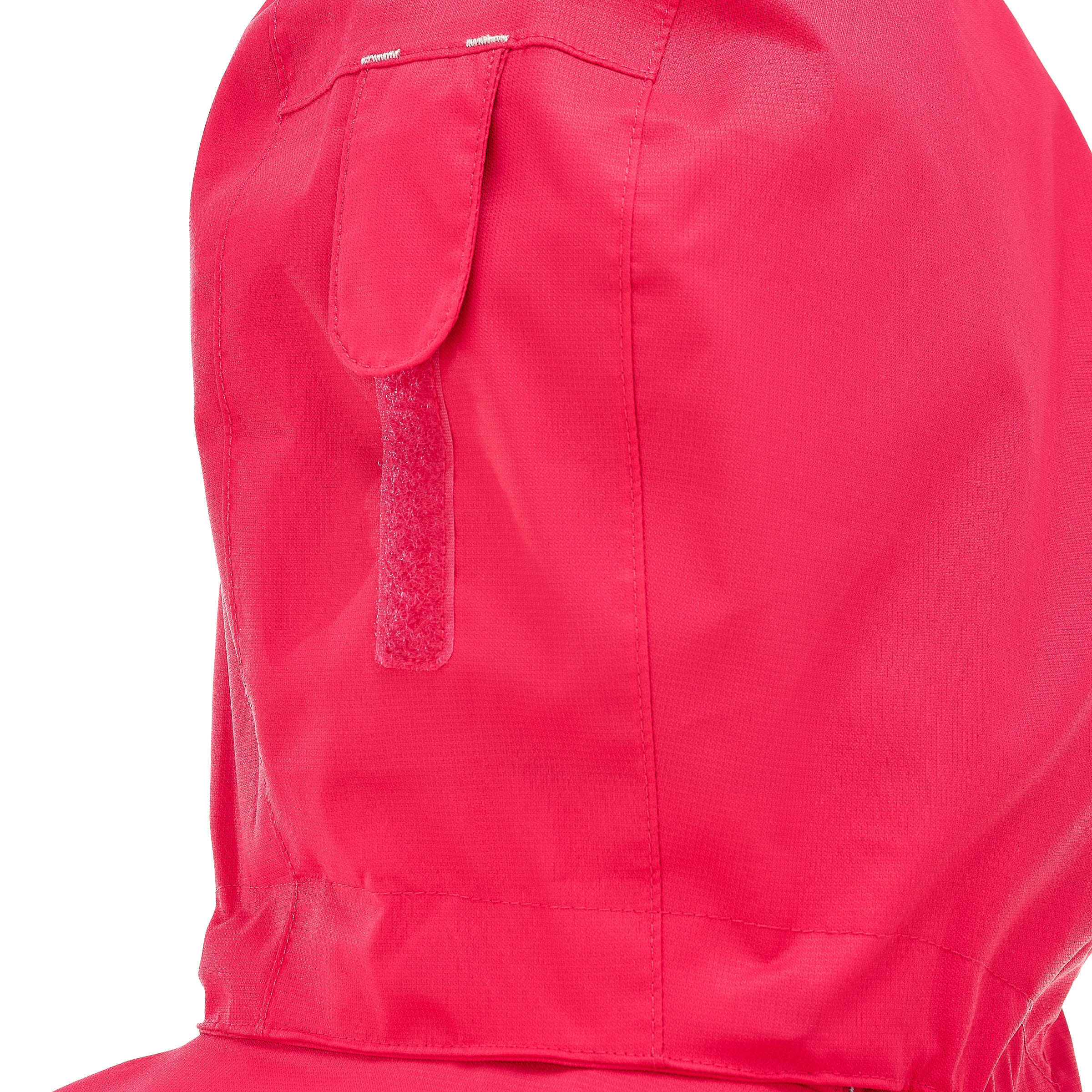 Arpenaz 300 women's waterproof walking rain jacket - Raspberry pink 10/18