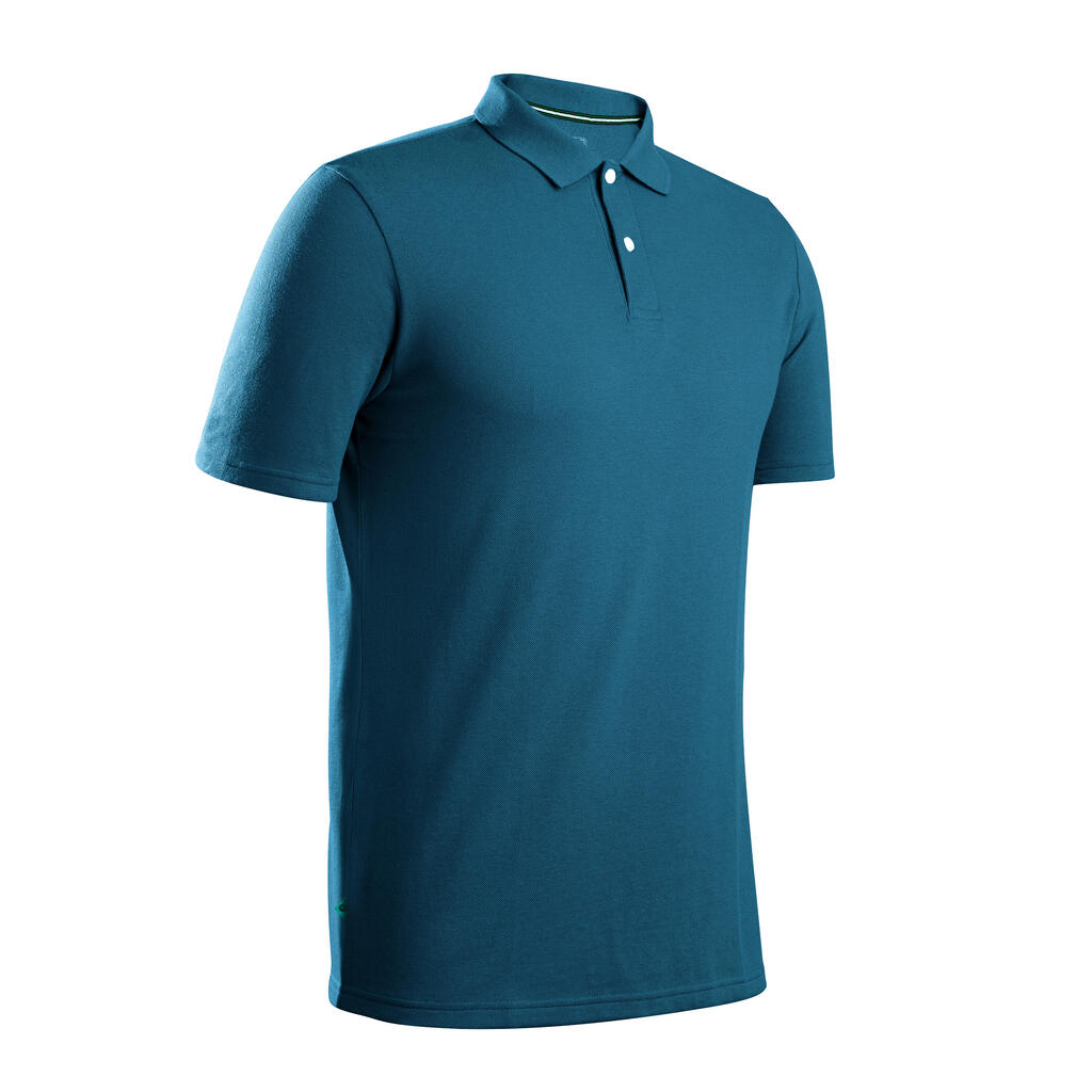 Polo de golf manches courtes homme MW500 blanc